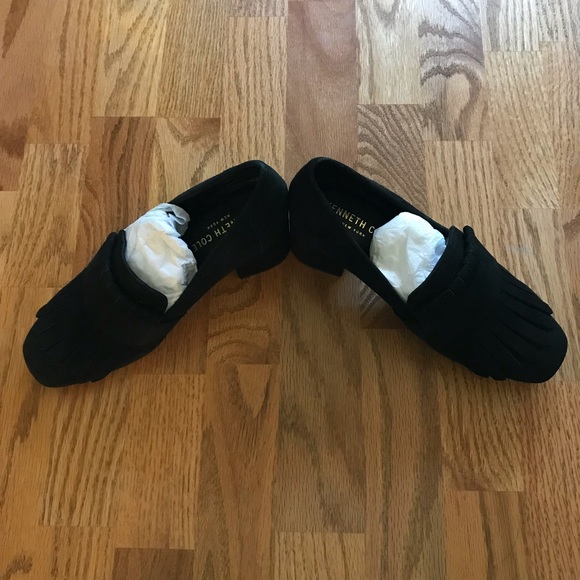 NIB Kenneth Cole Macey Black Round Toe Heels 5.5 - Picture 8 of 14